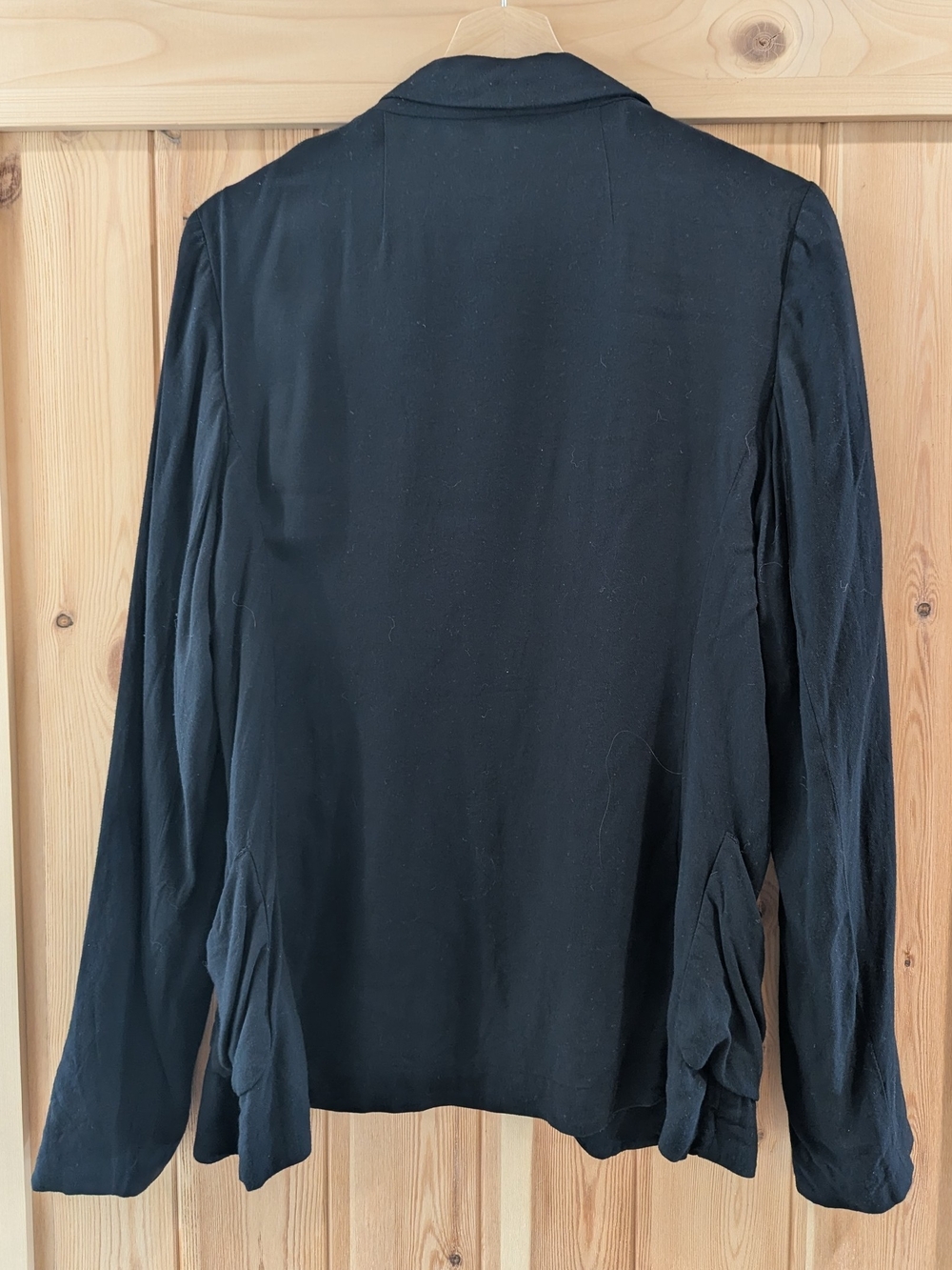 Talula Black Open-Front Blazer - Picture 4 of 8